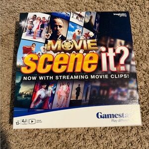 Movie Scene It? Board Game - Blue and Yellow Box